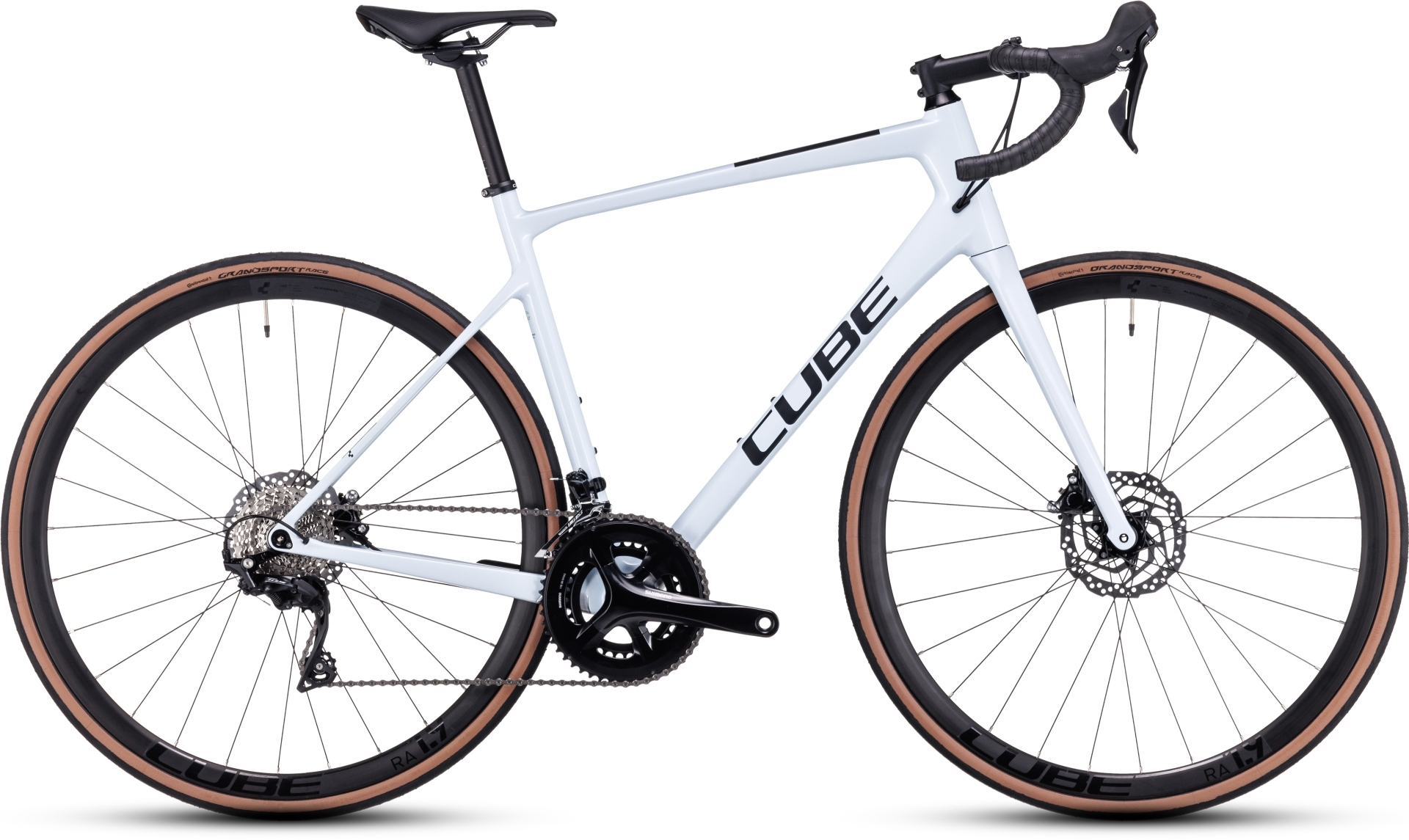 Cube Attain GTC Race Flashwhite / Black 2023 1 Cube Attain GTC Race Flashwhite / Black 2023