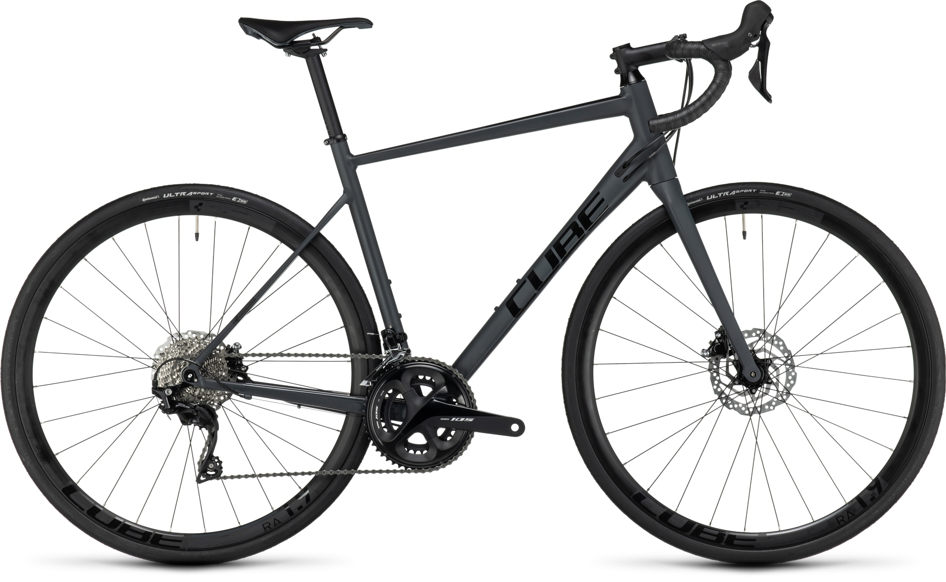 Cube Attain SLX Grey / Black 2023 1 Cube Attain SLX Grey / Black 2023