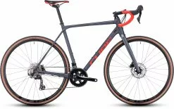 Cube Cross Race Pro Grey / Red 2023